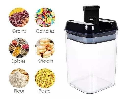 Set De Contenedor De Alimentos X4 Cocina