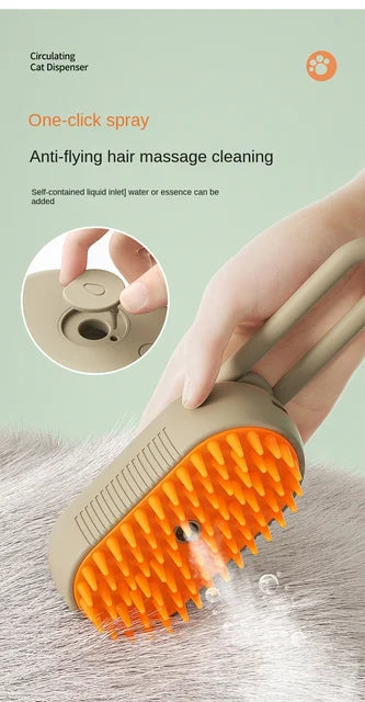 Cepillo para Mascotas a Vapor